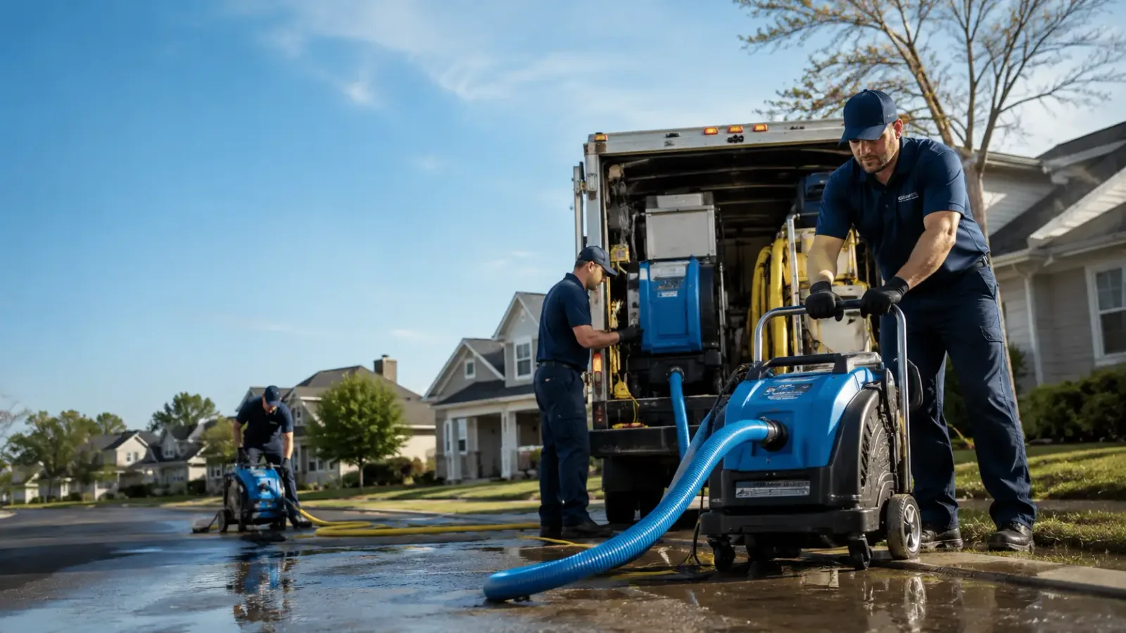 Flood Damage Cleanup in Morral, OH